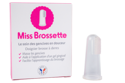 miss brosette doigtier brosse à dents